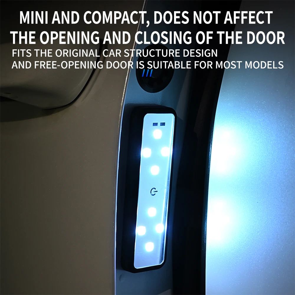 1/2PCS Car Door Lights LED Wel - Emergency Exit Sign 评论和价格