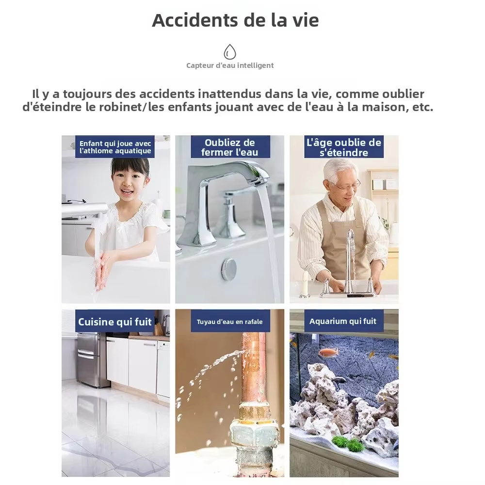 Work with tuya smart life app  - Water Alarm Sensor 评论和价格