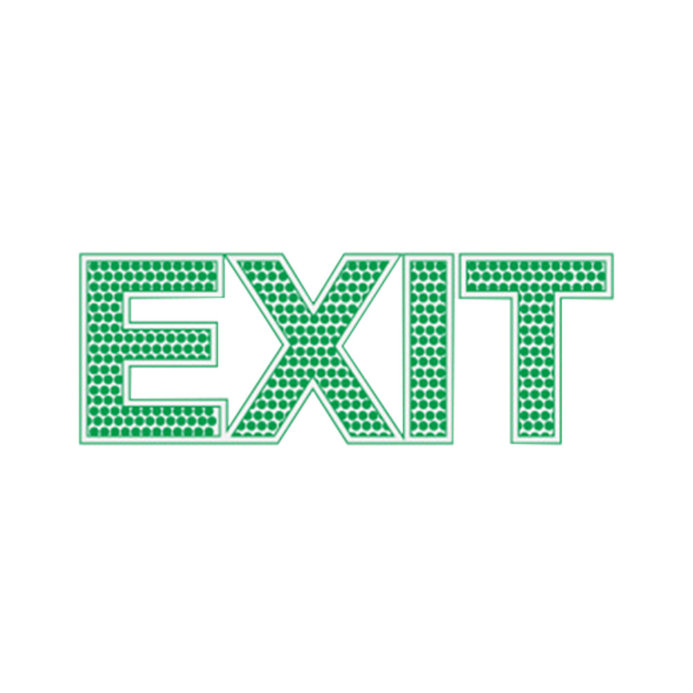 Exit Wall Sticker Luminous Eme - Emergency Exit Sign 评论和价格
